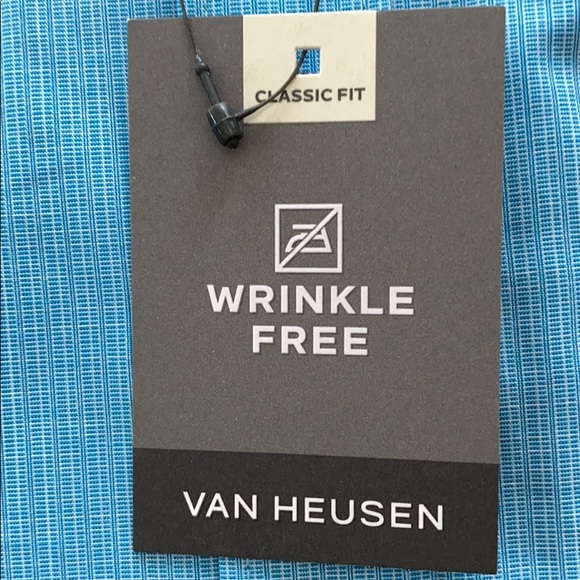 Short sleeve button down shirt Van Heusen medium - Picture 4 of 7